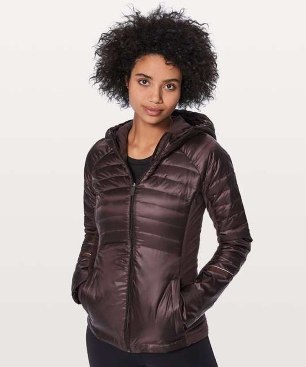Lululemon Goose Down For A Run Jacket II 4 Packable Athleisure Running Winter